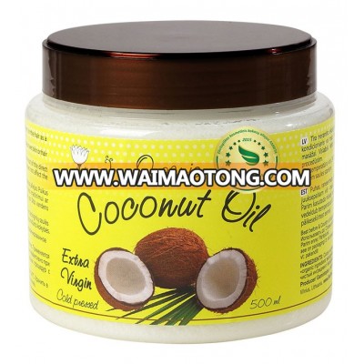 Organic Extra Virgin Cold Pressed Coconut Oil Cosmetics AMRITA 500 ml SALE!!!